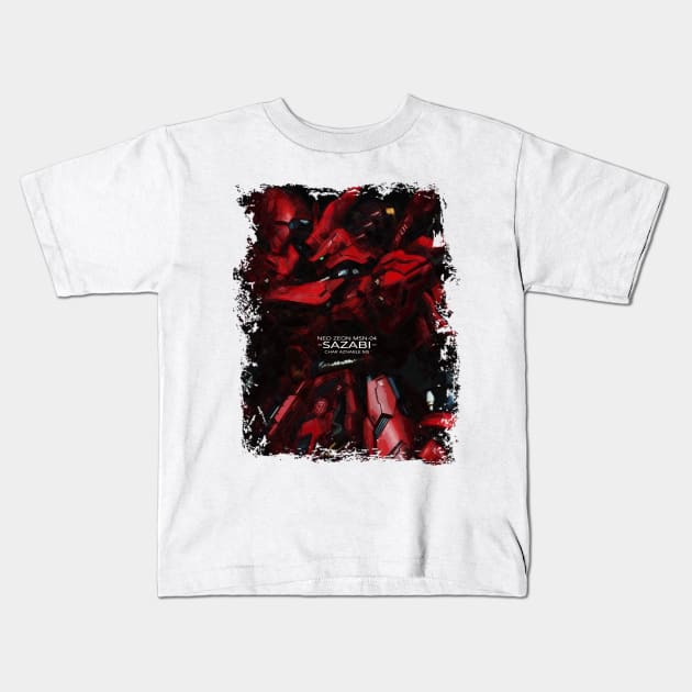 Sazabi Ver Ka Kids T-Shirt by Pakyu Pashion